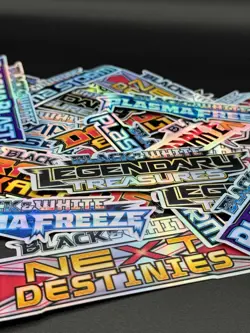 Pokemon TCG Holo Binder Sticker Label | Choose Your Sticker | SWSH S&V XY WOTC - Image 3