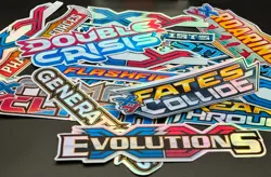 Pokemon TCG Holo Binder Sticker Label | Choose Your Sticker | SWSH S&V XY WOTC - Image 4