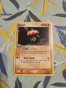 Claydol 24/106 2005 EX Emerald Pokemon Card TCG Yuka Morii Non Holo - NM - Image 1