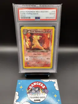 2002 Pokemon Neo Destiny Dark Typhlosion Holo 10/105 PSA 2 POP 29! - Image 1