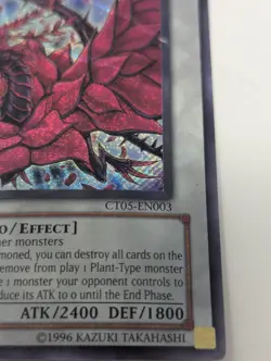 Black Rose Dragon CT05-EN003 2008 Collectors Tin Limited Edition Damaged - Image 2