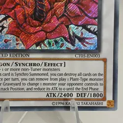 Black Rose Dragon CT05-EN003 2008 Collectors Tin Limited Edition NM - Image 4