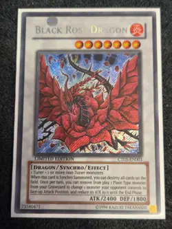Black Rose Dragon CT05-EN003 2008 Collectors Tin Limited Edition Secret VLP - Image 1