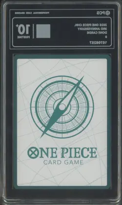 2025 One Piece Chinese 3rd Anniversary Don!! Cards PCG 10 PRISTINE+ - Image 2