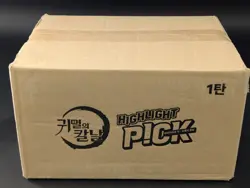 Highlight Pick Demon Slayer Korean Trading Card 20-Box Case Sealed - Image 3