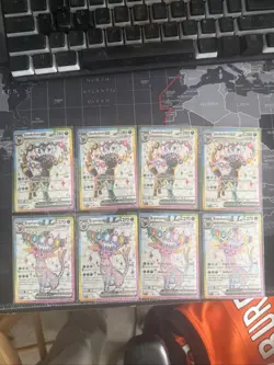 UMBREON AND ESPEON EX PRISMATIC EVOLUTIONS 175 & 176 PROMO CARDS SET OF 4 - Image 1