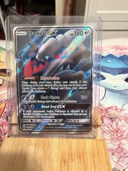 Darkrai GX Ultra Rare Full Art SM Burning Shadows Card 139/147 - Image 1