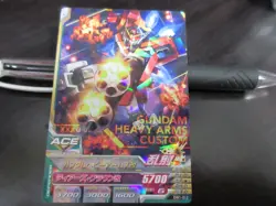 Gundam Try Age card DW1-012 Gundam Heavyarms Custom FOIL Old - Image 1