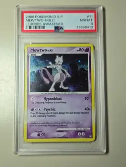 Pokemon Mewtwo Legends Awakened Holo Card 11/146 - Image 1
