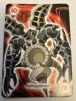 Relinquished Officially Licensed Yu-Gi-Oh! Playing Card - Image 1