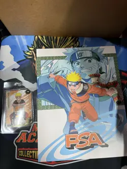PSA Magazine X Kayou Exclusive Naruto Uzumaki SEALED Promo Card December 2025 - Image 1