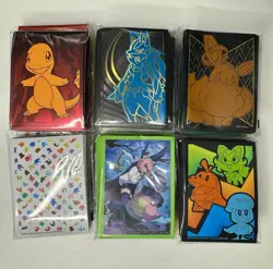 Pokemon Trading Card Sleeves - 12 Various New packs! 65 Each! 780 Sleeves Total - Image 3