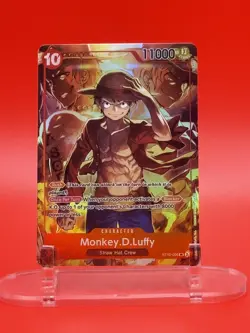 Monkey.D.Luffy (Treasure Booster Set) ST10-006 One Piece Promotion Cards Foil - Image 1