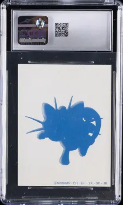 1996-99 POKEMON PLAYING CARDS POKEMON KARUTA JPN MEOWTH CGC 9 - Image 2