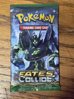 Pokemon TCG XY Fates Collide Booster Pack Sealed 10 Cards Zygarde Online - Image 1