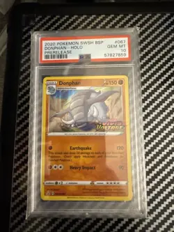 Donphan - (Prerelease) SWSH067 SWSH: Sword & Shield Promo Cards Holo - Image 2