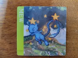 Pokemon Eif Origin Lenticular Shiny Mew Card - Image 1
