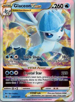 Glaceon VSTAR - Promo SWSH: Sword & Shield Promo Cards SWSH197 NM - Image 1