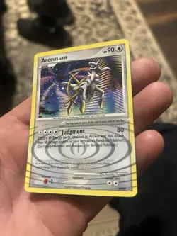 Pokemon TCG Arceus DP50 Black Star Promo Holo Card Diamond & Pearl LP - Image 2