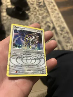 Pokemon TCG Arceus DP50 Black Star Promo Holo Card Diamond & Pearl LP - Image 3