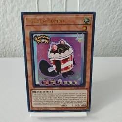Yu-Gi-Oh! Cupsy☆Yummy JUSH-EN016 Justice Hunters 1st Edition Effect Card - Image 1