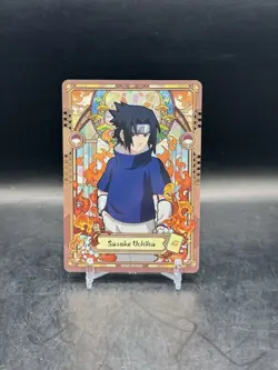 Sasuke Uchiha NARUTO NRSA01-SP-002L5 Naruto Kayou Card - ENGLISH - Heaven Scroll - Image 1