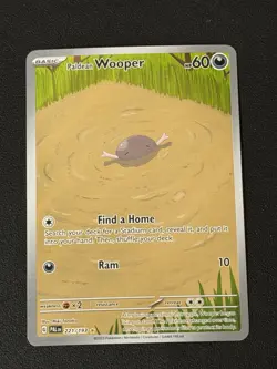 Paldean Wooper - 221/193 - Pokemon Paldea Evolved Illustration Rare Card NM - Image 1