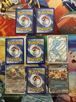 Pokemon Card Lot Full Art Alt Art Fire Charizard Mew Espeon Mewtwo Gyarados - Image 2