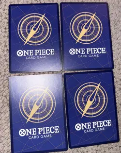 Nami - One Piece TCG OP01-016 ST10 Rare Holo Foil Promo Card Lot Of 4 - Image 2