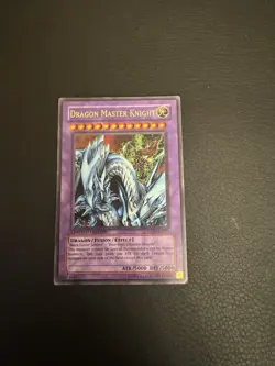 DRAGON MASTER KNIGHT UE02-EN001 YUGIOH YU GI OH CARD - Image 1