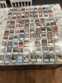 Mtg Rare Lot x100 - Magic The Gathering Rare Card Lot Mtg Rares LP-Played - Image 1