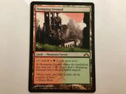 MTG Gatecrash STOMPING GROUND MP (9729) Graded Power - Image 1