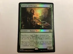 MTG Modern Horizons 3 SYLVAN SAFEKEEPER Foil NM (9731) Graded Power - Image 1