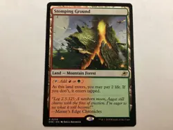 MTG Edge Of Eternities STOMPING GROUND NM (9732) Graded Power - Image 1