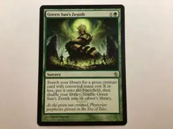 MTG Mirrodin Besieged GREEN SUN’S ZENITH NM (9733) Graded Power - Image 1