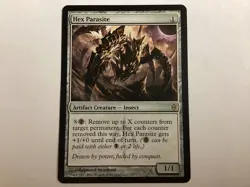 MTG New Phyrexia HEX PARASITE LP (9735) Graded Power - Image 1