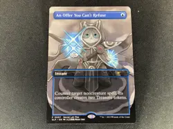 MTG Secret Lair Play Promo AN OFFER YOU CANT REFUSE NM (9741) Graded Power - Image 1