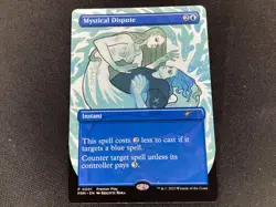 MTG Premier Play Promo MYSTICAL DISPUTE X4 NM (9744) Graded Power - Image 2