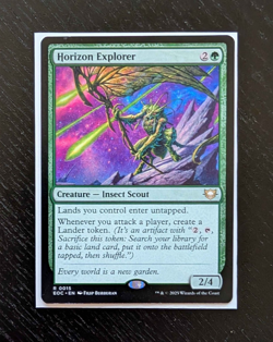 HORIZON EXPLORER Rare Commander: Edge of Eternities Near Mint MTG - Image 1