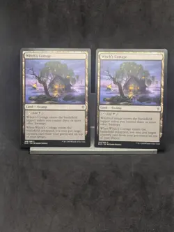 Witch's Cottage X2 NM Throne of Eldraine MTG Magic the gathering - Image 1