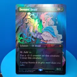 Devoted Druid (Borderless) Special Guests Foil - Image 1