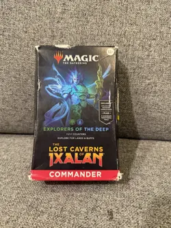 Magic The Gathering The Lost Caverns Of Ixalan Commander Deck Damaged Box - Image 1