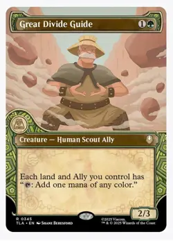 Great Divide Guide (Showcase) Avatar: The Last Airbender Foil - Image 1