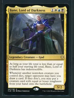Bane, Lord of Darkness Magic MTG 2022 Battle for Baldur's Gate NM/M - Image 1