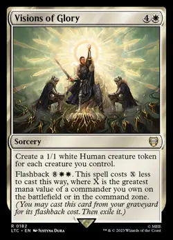MTG Visions of Glory ** Tales of Middle-earth Commander ** English - Image 1