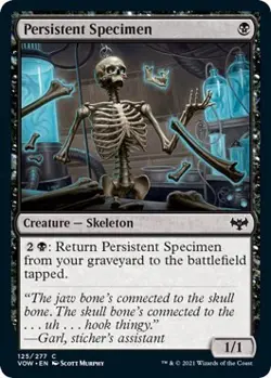 Persistent Specimen 125 MTG NM - Innistrad: Crimson Vow - Image 1