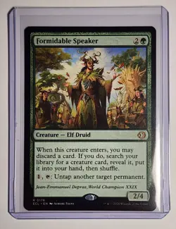 Magic the Gathering Formidable Speaker Lorwyn Eclipsed MTG - Image 3