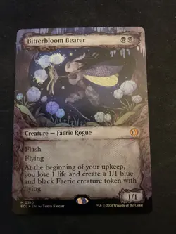 Bitterbloom Bearer (Showcase) Lorwyn Eclipsed Foil - Image 1