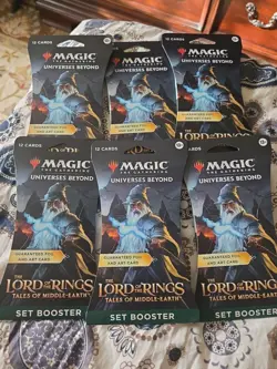 MTG Lord Of The Rings Booster Packs X6 - Image 2