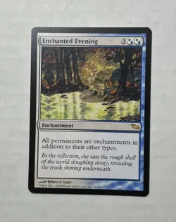 Enchanted Evening X1 - Nice NM- Shadowmoor MTG Magic The Gathering Card English - Image 1